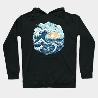 Seagull Wave Hoodie